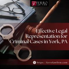 When facing criminal charges, having the right legal team is important. At Ferro Law Firm, we have professional criminal defense lawyer in York, PA.  Our experienced attorneys are dedicated to protecting your rights, minimizing penalties, and achieving the best possible outcome for your case. That’s why we work tirelessly to build a strong defense tailored to your unique circumstances. Schedule your consultation with us today!