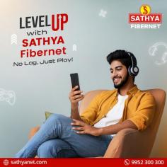 Sathya Fibernet delivers high-speed internet connection in Batlagundu, ideal for streaming and gaming. With a reliable broadband connection in Batlagundu, customers can enjoy seamless online experiences, making it the perfect choice for both personal and professional use.