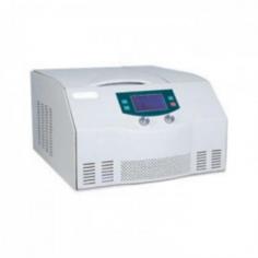 Labexpo Refrigerated Centrifuge is a microprocessor-controlled floor-standing unit with a low-noise rotor, LCD display, auto-locking system and durable steel design. Reliable and low-maintenance, it is ideal for blood separation, protein precipitation and various lab or industrial applications.