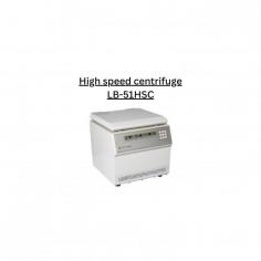 Labotronics High speed centrifuge is a microcomputer controlled unit that performs a wide range of separation, offering comprehensive control and set-up options to meet your precise application needs. It features a unique design for air exhaust temperature and have a double synchronous display screen.