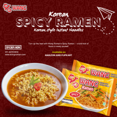 Experience the fiery thrill of Wang Ramen Korean Style Spicy Ramen! Packed with bold spices and authentic Korean flavors, this instant noodle delight is perfect for those who love a kick in their meals. Easy to prepare and bursting with taste, it’s your go-to choice for a quick, satisfying, and unforgettable ramen experience.