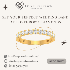 Diamond wedding bands capture the romance of exchanging vows with ethically sourced stones that will endure for generations. Their unwavering love and commitment symbolize unwavering commitment. Beautiful Diamond wedding bands for women add more beauty and allure to your special day. Whether you are looking for a classic round diamond wedding band or a stunning baguette wedding band, nothing quite compares to it in terms of expressing love, dedication, and commitment. 