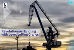 Revolutionize Handling with Level Luffing Cranes! 

Braithwaite is leading the way in transforming material handling with its advanced level luffing cranes. These cranes offer unparalleled precision and efficiency, making them ideal for heavy-duty tasks in ports and docks. Designed for ease of use and durability, they ensure smoother operations and increased productivity, enhancing the overall handling experience. With Braithwaite’s cutting-edge technology, level luffing cranes are the perfect solution for modern-day challenges. 

Visit us- https://www.braithwaiteindia.com/levelluffing