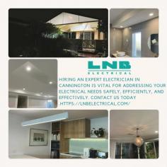 Looking for a reliable electrician in Cannington? Our experienced team at LNBElectrical provides top-notch electrical solutions for residential and commercial needs. Whether it's a quick repair or a complete installation, we have you covered. Visit https://lnbelectrical.com/electrician-cannington/ electrician Cannington to learn more about our services and schedule an appointment today!