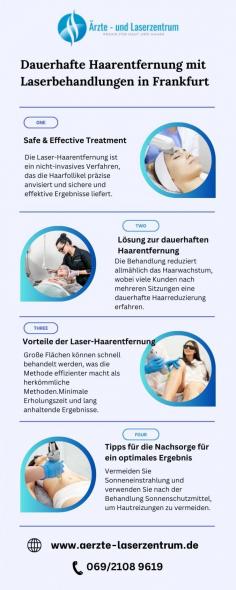 In Frankfurt können Sie sich einer Laserbehandlung zur dauerhaften Haarentfernung unterziehen. Diese sichere und effiziente Methode, die auf die Haarfollikel abzielt, liefert lang anhaltende Ergebnisse ohne Unannehmlichkeiten. Die Laser-Haarentfernung ist ein praktischer Weg zu glatter, haarfreier Haut, der für eine Vielzahl von Hauttönen und Haartypen geeignet ist. Profitieren Sie von lang anhaltenden Ergebnissen bei fachkundiger Behandlung.

https://aerzte-laserzentrum.de/dauerhafte-haarentfernung/