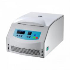 Lab Expo Low-Speed Centrifuge is a compact tabletop device with advanced CPU control, ensuring precise, reliable results. It features superior temperature regulation for sensitive samples, automatic speed adjustment to prevent imbalance and an emergency lock for lid access during power outages.