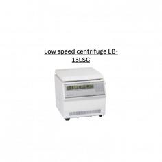 Labotronics Low speed centrifuge is a microcomputer controlled unit with 4200 rpm which is driven by brushless DC stepless speed regulation motor. Features a special key for centrifugal force through which the centrifugal force can be set or observed anytime during the process.