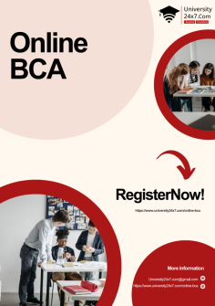 Online BCA Degree Program | Bachelor of Computer Application