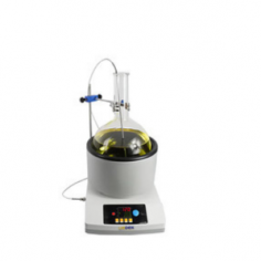 Labdex Digital Oil Bath is an oil bath and stirrer ideal for precise lab heating. Its PID controller allows accurate adjustments of temperature and shuffle speed. The Teflon-sprayed aluminum design ensures even heat distribution making it perfect for flasks bottles and test tube racks.