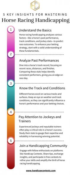 Unlock the secrets of horse racing handicapping with these five key tips! From analyzing past performances to understanding track conditions, learn how to enhance your betting strategy. Join communities like Handicap Contests to connect with fellow enthusiasts and refine your skills. Dive into the excitement of horse racing today.