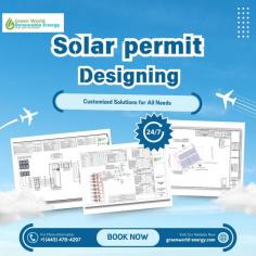 GWRE offers expert solar permit design services for residential, commercial, and utility-scale projects. Our team creates accurate, code-compliant designs to meet all local requirements, ensuring smooth approvals and faster installations. Simplify your solar project with our reliable and efficient solutions.
Email: arjun@greenworld-energy.com
Contact Us: +1 (443) 478-4297
