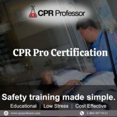 How Does CPR Pro Certification Empower Lifesavers with Essential Skills?


During emergency situations, every second counts, and CPR (Cardiopulmonary Resuscitation) can be the significant difference between life and death. To read our published blog: https://onlinecprclasses.wordpress.com/2024/11/11/how-does-cpr-pro-certification-empower-lifesavers-with-essential-skills/

Visit our website today at: https://www.cprprofessor.com/cpr-aed-healthcare-provider-certification.php


