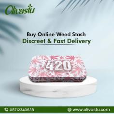 You can buy online weed stash from trusted online stores like Olivastu.  Find high-quality, secure storage options to keep your herbs fresh and discreet. With Olivastu's stylish, odor-proof containers, organizing and preserving your stash has never been easier. Shop online today and explore an exceptional selection designed to meet every enthusiast's needs. Enjoy convenience and quality with Olivastu.
Visit Us: https://www.olivastu.com/420-pink-weed-metal-stash-box 