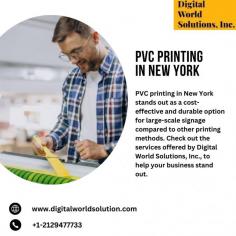 Unlike materials like paper or fabric, PVC is weather-resistant, making it ideal for outdoor use in the city’s unpredictable climate. It also offers durability and does not easily fade, so you don't have to replace it frequently. PVC printing in New York stands out as a cost-effective and durable option for large-scale signage compared to other printing methods. Check out the services offered by Digital World Solutions, Inc., to help your business stand out.