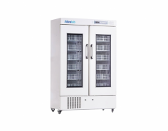  Advalab Blood Refrigerator  ensures safe storage of blood at 4±1°C with a 1008L capacity, touch-screen controls, and reliable temperature stability. Rust-proof stainless steel interior allows easy cleaning, while alarm systems alert for temperature deviations.
