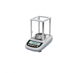 Labtron Analytical Balance offers a 62/120g capacity with 0.01mg/0.1mg resolution. Features include an electromagnetic sensor, automatic calibration, a large graphic display, a 3-door glass windscreen, plastic keyboard protection, multi-language support, and GLP/ISO compliance.

