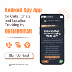 Android Spy App for Calls, Chats and Location Tracking by ONEMONITAR

With Android spy app by ONEMONITAR you can access to the calls, chats and location history and real time updates on the target device. You just need to install this application on the other device which is going to be monitored for digital safety or work related monitoring. Start monitoring today with ONEMONITAR.