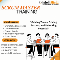 Scrum Master Training in Chennai is a strategic decision subsidized by way of understanding and devoted guide. Led by seasoned industry specialists, our guides provide tailored steerage and immersive getting to know reports. 