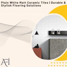 Bring timeless elegance and versatility to your home with our Plain White Matt Ceramic Tiles. Perfect for both residential and commercial spaces, these tiles are designed to create a clean, sleek aesthetic while offering exceptional durability and functionality.

For more information about ceramic tiles do visit our website: https://amazing-flooring.com/products-ceramic-tiles-plain-white-matt/
