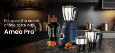 Explore Crompton's mixer grinders, ideal for all your mixing and grinding tasks. Browse our range of versatile, powerful kitchen appliances for effortless food prep.