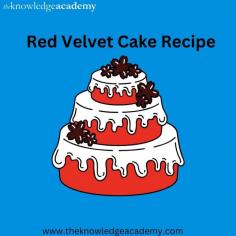 Indulge in the rich and velvety flavors of a classic Red Velvet Cake with this easy-to-follow recipe. Learn to create the perfect balance of cocoa, buttermilk, and cream cheese frosting for a decadent dessert that’s ideal for any occasion. Whether you’re baking for a celebration or simply treating yourself, this recipe will guide you to bake a stunning and delicious cake every time! For more details visit: https://www.theknowledgeacademy.com/blog/red-velvet-cake-recipe/