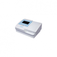 Zimed Microplate Reader features an LCD touchscreen, optical fiber scanning, USB connectivity, and a built-in printer. It performs multiple tests on one plate, supports
single/dual wavelengths, provides qualitative and quantitative data, and uses an LED or tungsten halogen lamp.


