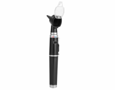 Abimed Otoscope offers three times magnification for clear ear exams. It features fiber optic illumination for better visibility, an adjustable LCD screen for ease of use, and various ear tip sizes to ensure precise and accurate examinations in medical settings, providing reliable results every time.