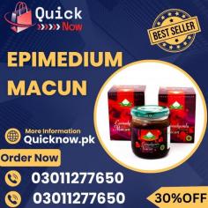 Epimedium Macun Price In Pakistan, often referred to as Epimedium Macun is a natural herbal remedy celebrated for its potential to enhance energy, stamina, and sexual health. This potent blend originates from traditional Turkish and Chinese medicine and has gained popularity worldwide as a natural alternative to synthetic supplements.