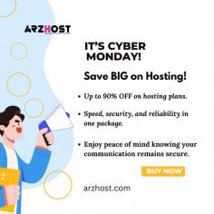 Cyber Monday Tech Bonanza: ARZHOST Hosting Deals You’ll Love