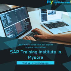 "Discover leading SAP training institutes in Mysore, offering in-depth courses on SAP modules
such as S/4HANA, FICO, and ERP. With expert instructors, hands-on learning, and flexible
schedules, these institutes provide essential SAP skills for beginners and professionals
aiming to advance in the field of enterprise resource planning and management."