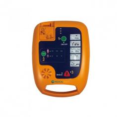 Medical Deals Automated External Defibrillator features a long-life LiMnO2 disposable battery, ECG signal and data transfer, voice and visual prompts, internal memory, and a user-friendly design. With daily, weekly, and monthly self-tests and a safety lock, it ensures reliability and ease of use.