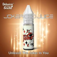 Delusion Smoke's "The Joker CBD Juice" delivers a playful yet potent CBD experience designed to lift your spirits and soothe your mind. Infused with high-quality CBD, this refreshing juice helps reduce stress, enhance relaxation, and promote a sense of well-being. Perfect for those looking to unwind with a flavorful twist, "The Joker CBD Juice" offers an enjoyable and effective way to incorporate CBD into your daily routine, leaving you feeling calm, balanced, and ready to take on the day.