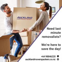 "Need urgent moving assistance? Auckland Movers Packers offers reliable and efficient last-minute moving services in Auckland. Our team ensures a hassle-free and quick relocation, even on short notice. Get in touch today!