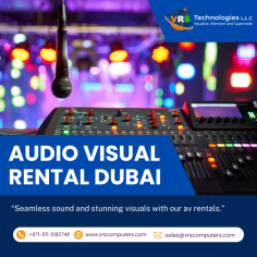 Expert AV Rental Solutions in Dubai for Cultural Gatherings

VRS Technologies LLC offers the best Audio Visual Rental services in Dubai tailored for cultural gatherings. From speakers to LED screens, we have the latest technology to elevate your event. Get in touch at +971-55-5182748 for seamless AV support.

Visit: https://www.vrscomputers.com/computer-rentals/audio-visual-rental-in-dubai/