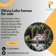 Searching for Otisco Lake homes for sale? Mary St. George offers exclusive listings and local expertise to match you with the perfect lakefront property. Start your journey to serene lakeside living. Get in touch with Mary St. George now!
