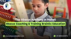 BrainEx Education is a leading institute offering Abacus Mental Arithmetic in Mohali and Chandigarh. Our Abacus Coaching in Mohali focuses on enhancing mental agility, improving concentration, and boosting arithmetic skills for students in classes 1 to 6. Through Abacus Training in Mohali, we help students build a strong foundation in mental mathematics, enabling quick and accurate calculations without the use of calculators.
As a trusted Abacus Academy in Mohali, we provide structured Offline Abacus Classes in Mohali with a hands-on approach, making learning enjoyable and effective. Our Abacus Class in Mohali curriculum combines visual and tactile techniques to strengthen memory and problem-solving skills. With personalized attention and experienced instructors, Abacus Learning in Mohali and Chandigarh becomes an engaging experience for every student.
Join BrainEx Education today to unlock your child’s potential and make mathematics exciting!