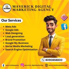 Maverick Info Solutions Pvt. Ltd. is a leading digital marketing agency in India, specializing in delivering data-driven and results-oriented marketing strategies for your business. We have paid advertising, SEO, social media marketing, content marketing services, web development, email marketing, etc. Our skilled associate observers with clients in various sectors, work together to outline tailor-made digital ways to ensure growth and optimal ROI.' Describe their strategies.

It makes no difference whether you are a newcomer attempting to create your online identity, or a reputable brand wishing to enhance your company's online income. We can accomplish this, here at Maverick Info Solutions we promote managed marketing along with implementing transparency, unity, and improvement so that strategies never get outdated and continue to bear fruits. Let us help you determine the actual size of your organization in the virtual arena.