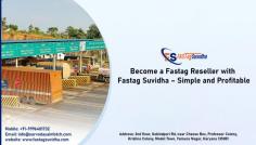 Empower Seamless Journeys As a Fastag Suvidha vendor, you'll play a crucial role in transforming the toll payment landscape, offering your customers unparalleled convenience.
Drive Business Growth: Explore the Fastag Suvidha reseller opportunity and offer your customers a seamless, efficient, and technologically advanced toll payment solution.