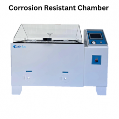 Labnics Corrosion Resistant Chamber is a high capacity 1000 liter unit designed to protect materials from corrosion. It offers precise temperature control from 10 to 63 degrees Celsius with an accuracy of plus or minus 0.5 degrees and uniformity of 2 degrees. Humidity adjusts from 10 to 90 percent.
