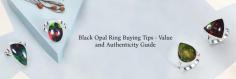 Black Opals are one of the most highly prized and sought-after stones in the world, and they are well famed for the unique iridescence and play of colors they showcase.    Read More - Black Opal Ring Buying Guide