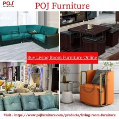 Explore a wide selection of stylish living room furniture at POJ Furniture. Buy Living Room Furniture Online to enhance your home’s comfort and style. To know more, please visit website - https://www.pojfurniture.com/products/living-room-furniture
