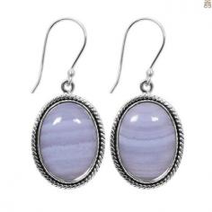 This gemstone's beautiful appearance with a subtle and soothing blue color makes it perfect for creating jewelry for blue lace agate jewelry collections. It is not new that blue lace agate has gained popularity among jewelry lovers and gemstone enthusiasts.