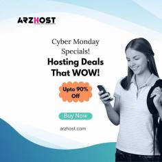 Save big this Cyber Monday with ARZHOST’s tech sale! 