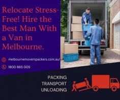 Looking for a stress-free moving experience in Melbourne? Our Man With a Van Melbourne service offers reliable, budget-friendly solutions for all your moving needs. Whether it’s a small apartment, office, or a few items, our professional team ensures quick, efficient, and secure transportation. Trust us to handle your move with care and convenience!