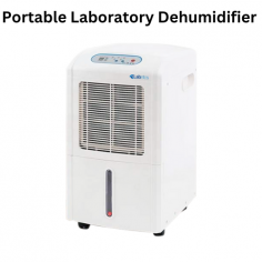 Labnics portable laboratory dehumidifier is designed for efficient moisture control, dehumidifying up to 50 liters per day at 30 degrees Celsius. It features an air volume of 500 cubic meters per hour and a 6 liter water bucket. With noise levels at or below 50 decibels, it ensures quiet operation.
