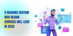 Custom web design services will lead in 2025 by delivering personalized user experiences that boost engagement and satisfaction. These designs will integrate advanced SEO strategies to enhance visibility and rankings. A Professional Web Design Company uniquely represents brands, helping them stand out. Their adaptability ensures seamless scalability for growing businesses, and the incorporation of cutting-edge technologies will redefine user engagement and functionality. #webdesign #igexsolutions