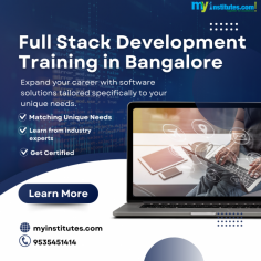 "Discover top full stack developer training institutes in Bangalore, offering courses that
cover front-end and back-end development, databases, and deployment. With expert instructors,
real-world projects, and flexible learning options, these institutes equip aspiring
developers with the skills needed to succeed in today’s tech-driven world."