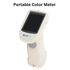 Labnics Portable Color Meter features diffuse illumination with 8 degree viewing geometry and precise measurement across 400 to 700 nanometers. It includes a 3.5 inch thin film transistor touchscreen, supports various color spaces and indices, and stores up to thirty thousand measurements.
