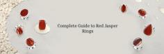Red Jasper Rings - Complete Manual for Mending Advantages, Genuineness Checks, and Cleaning and Care

Red jasper is a delightful stone, and the otherworldly local area guarantees that when worn as gems, it can give the wearer strength and equilibrium. This stone predates Christianity, and it is said that Moses' sibling, the Consecrated Cleric Aaron, had a holy breastplate that featured red jasper stone. Likewise, inside Christianity, red jasper is related with the heavenly messenger Raphael, who goes about as a gatekeeper to pioneers and explorers. In this blog, we will cover fascinating things with respect to red jasper rings. We will initially cover the ring's mending benefits, from where we will let you know how you can perform straightforward validness checks, assisting you with telling whether the stone present in the ring is genuine or counterfeit. Finally, we will end with some essential cleaning and care directions for the ring.