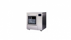 Labtron Automatic Glassware Washer ensures efficient cleaning and drying for laboratory glassware. Features include HEPA-filtered hot air drying, 12 pre-set programs, a PLC touch screen, corrosion-resistant stainless steel, 99°C washing, and 120°C drying.
